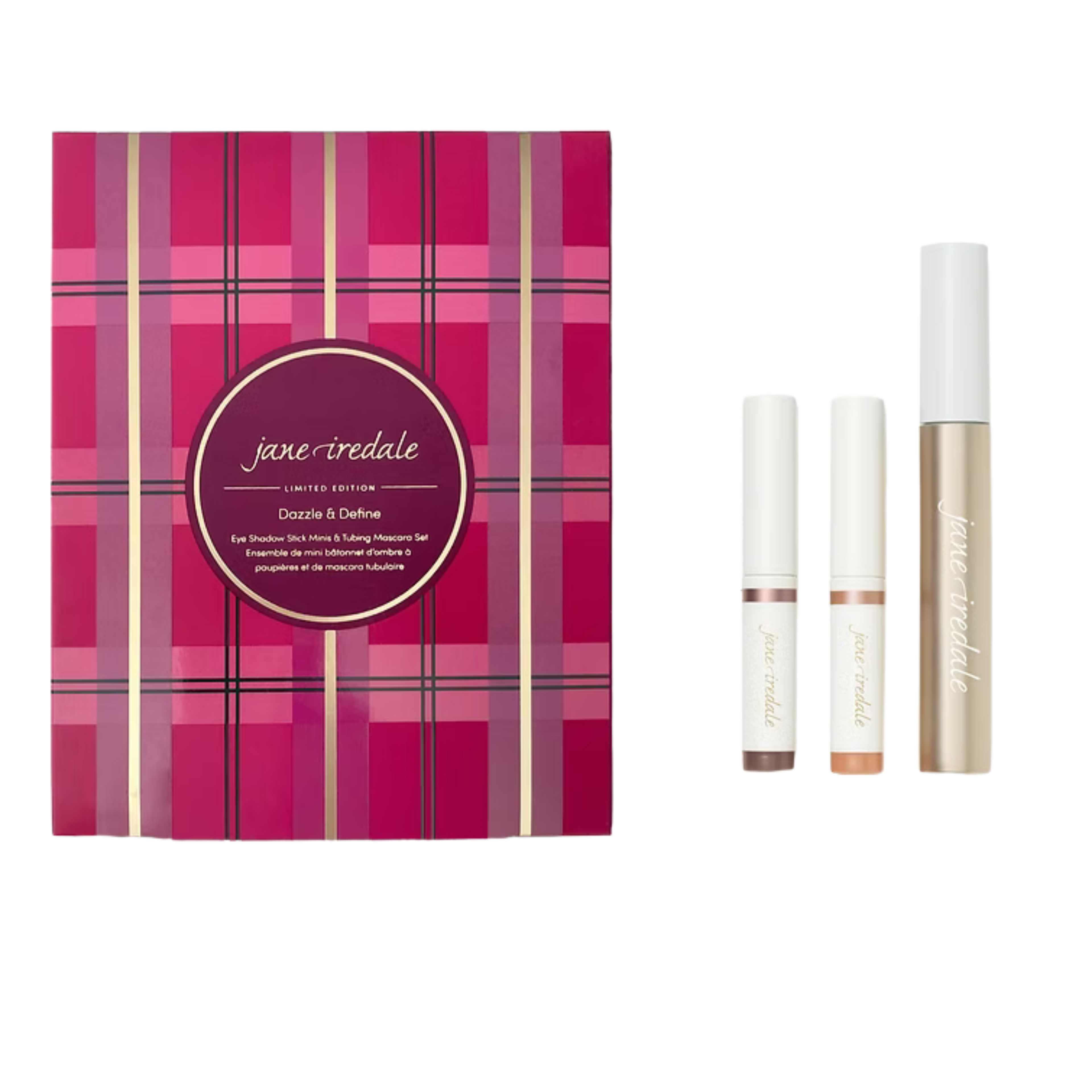 Jane Iredale - Dazzle & Define Eye Shadow Stick Mini & Tubing Mascara Set