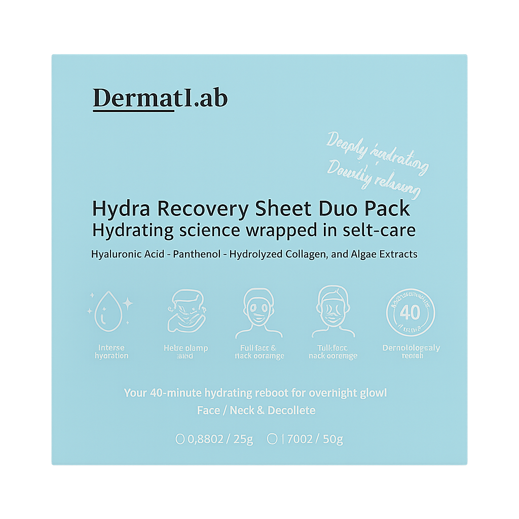 DermaLab - Hydra Recovery Sheet Duo pack