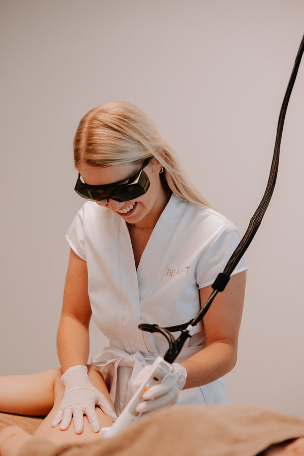 Huidverbeterende laserbehandeling