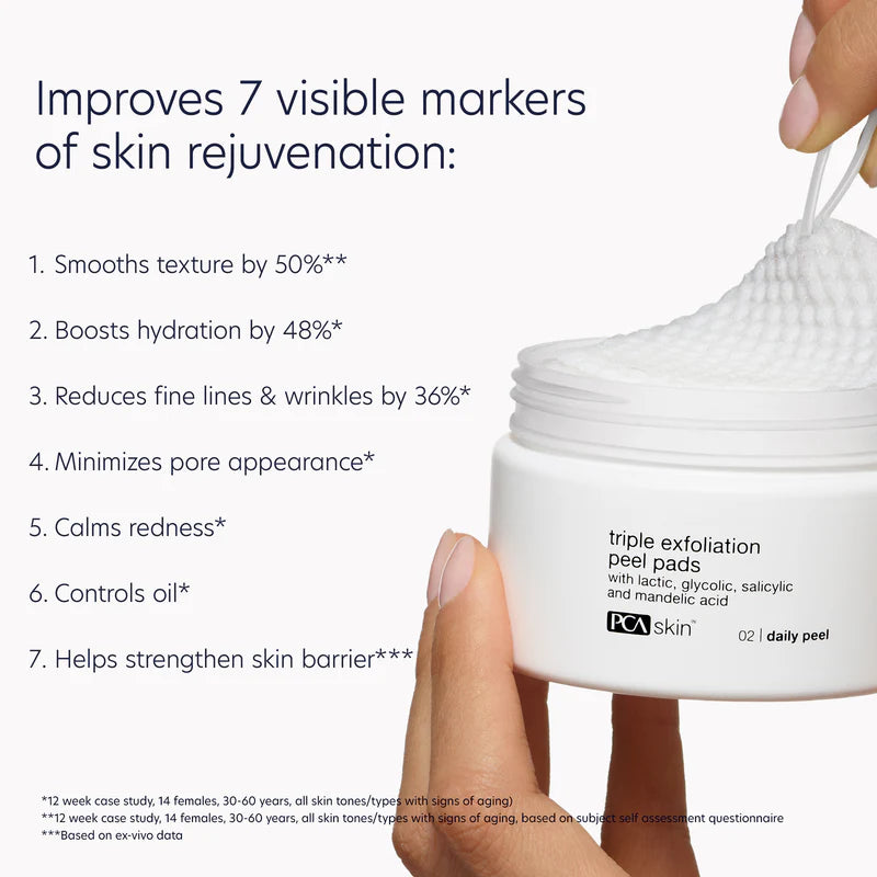 Triple Exfoliation Peel Pads (30 stuks)