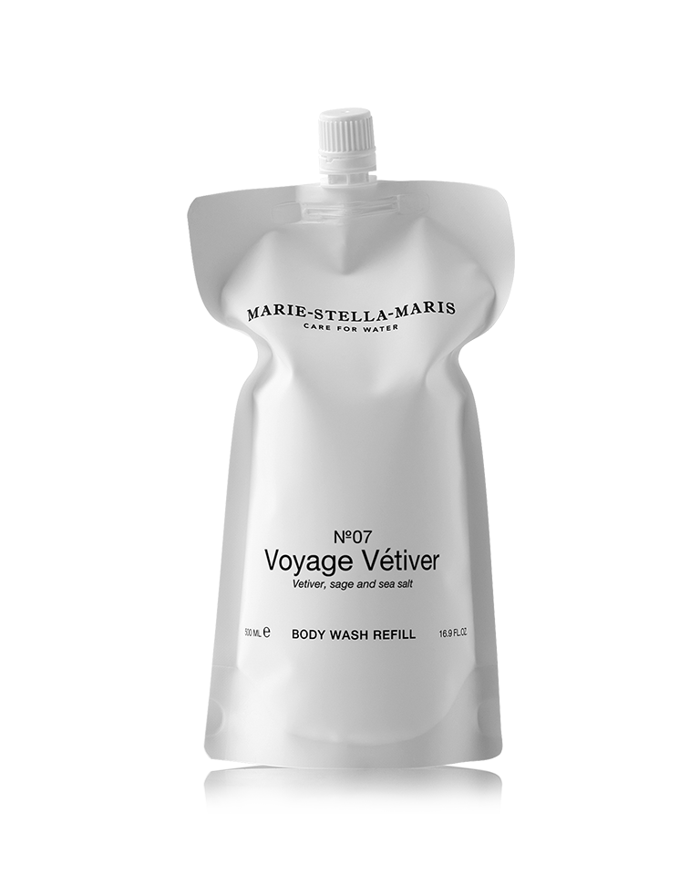 Marie-Stella-Maris - Body wash voyage vétiver 500 ml refill