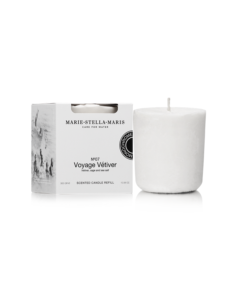 Marie-Stella-Maris - Scented Candle Refill Voyage Vétiver 300 gr