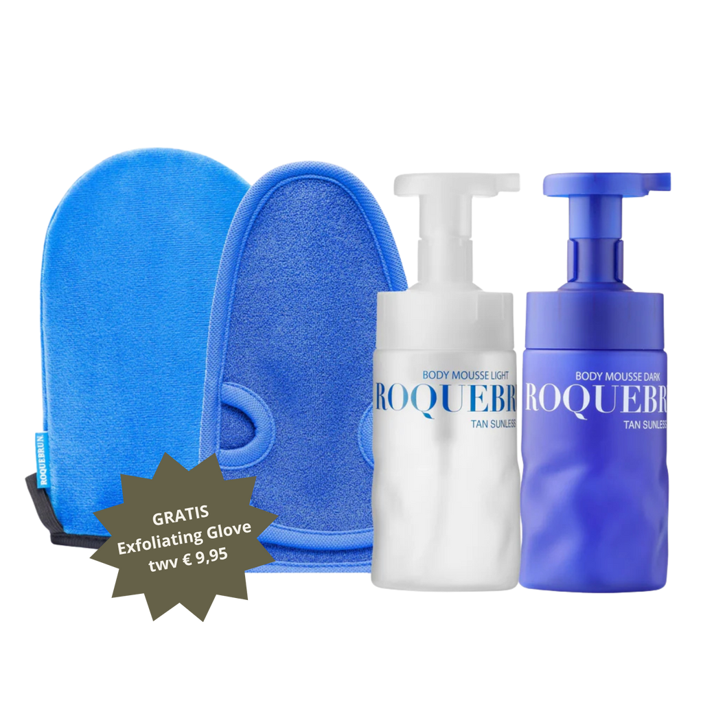 Self-tan promo pack: Body Mousse & Gloves