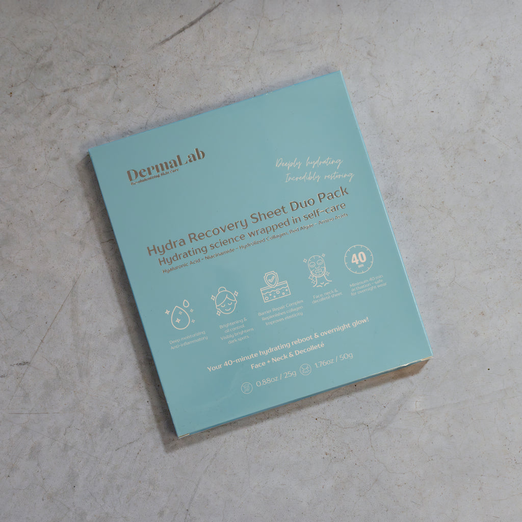 DermaLab - Hydra Recovery Sheet Duo pack
