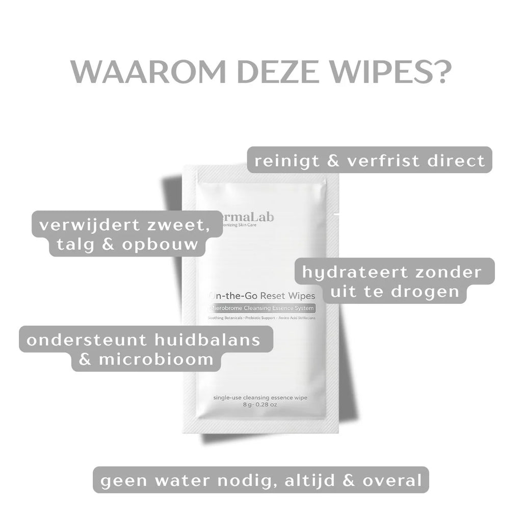 On-the-Go Reset Wipes (30 stuks)