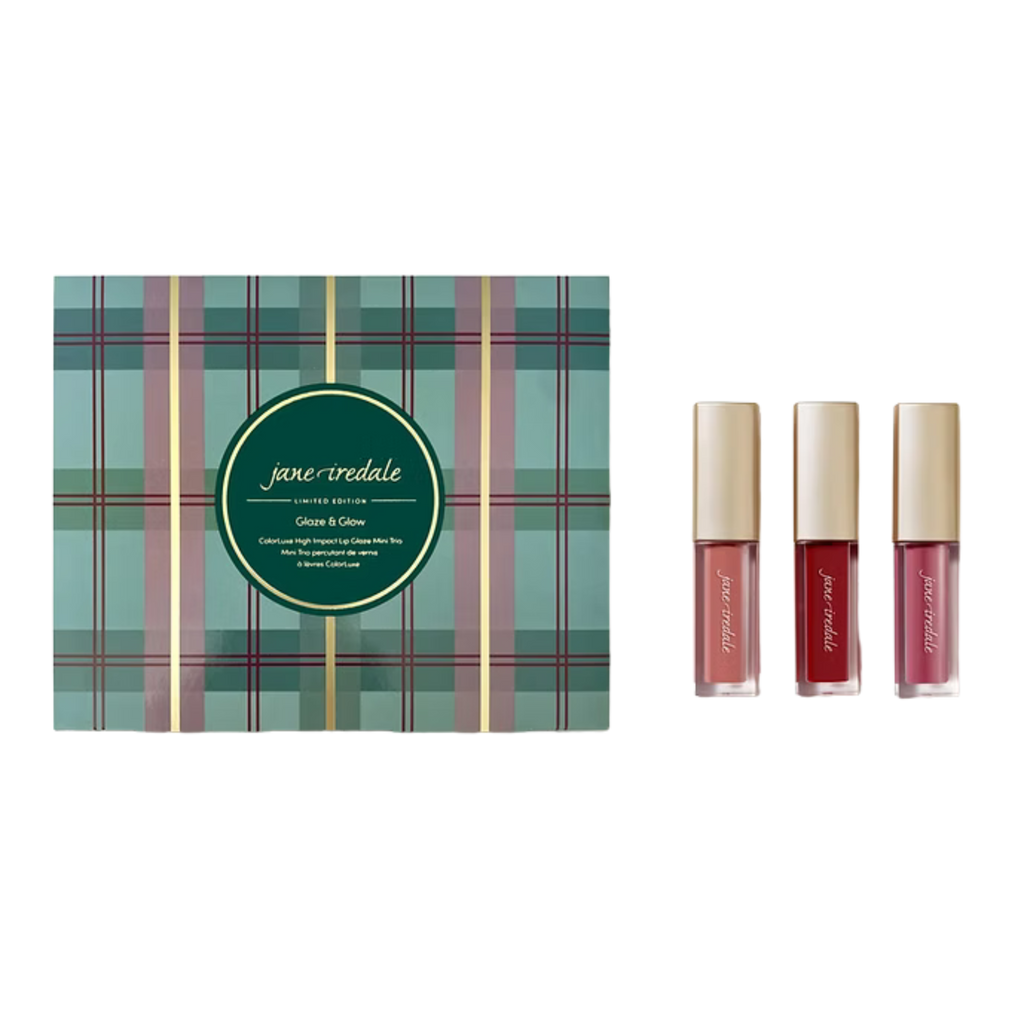 Jane Iredale - Glaze & Glow ColorLuxe High Impact Lip Glaze Mini Trio