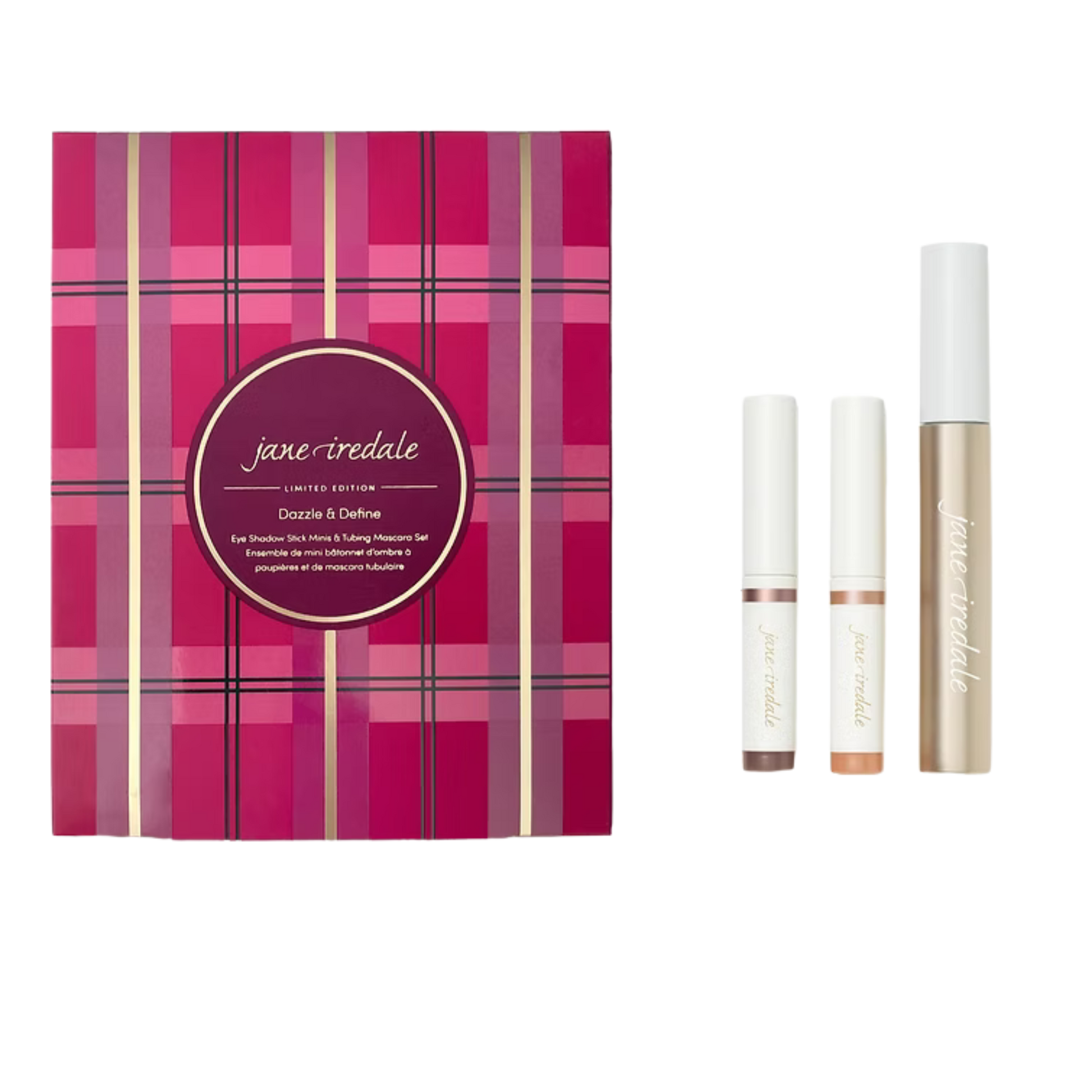 Jane Iredale - Dazzle & Define Eye Shadow Stick Mini & Tubing Mascara Set