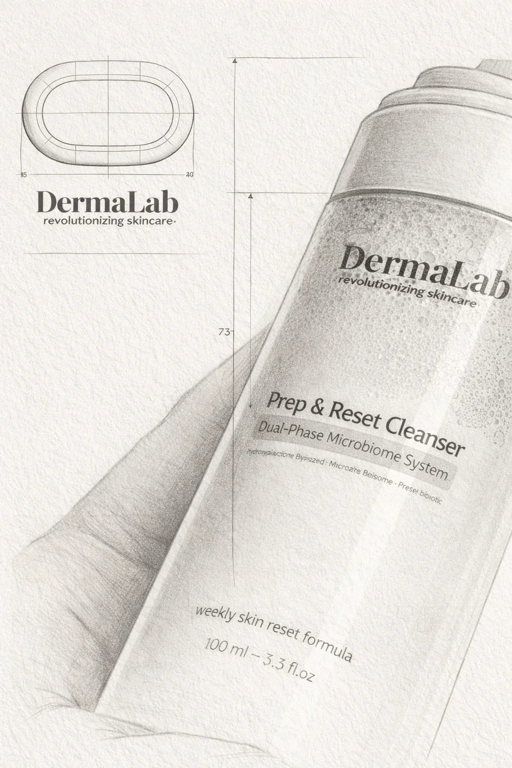 DermaLab - Prep & Reset Cleanser
